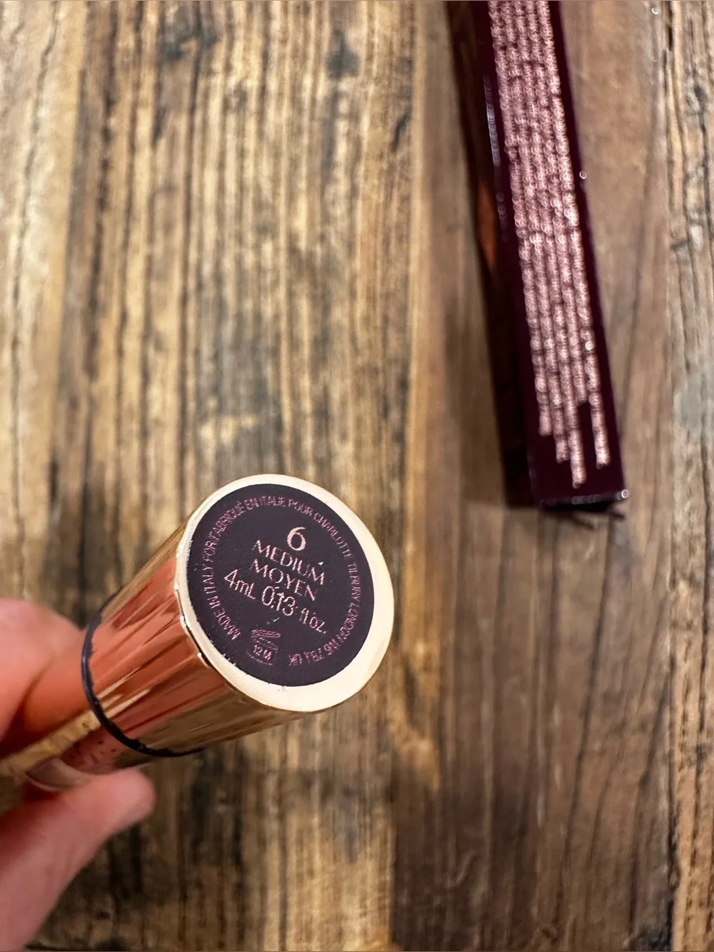 Charlotte Tilbury Magic Away Liquid Concealer - Deep Brown Packaging